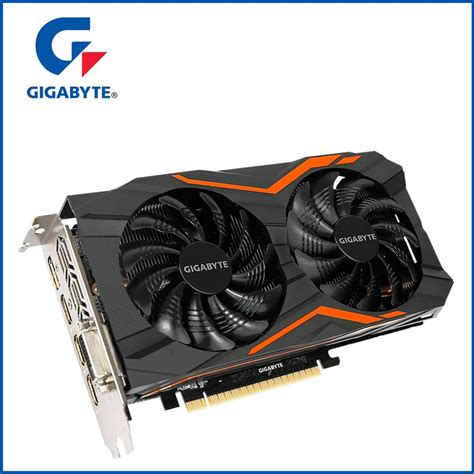 Gigabyte GeForce GTX 1050 Ti G1 Gaming 4G Grafikkarte Anpassbare Farbe ...