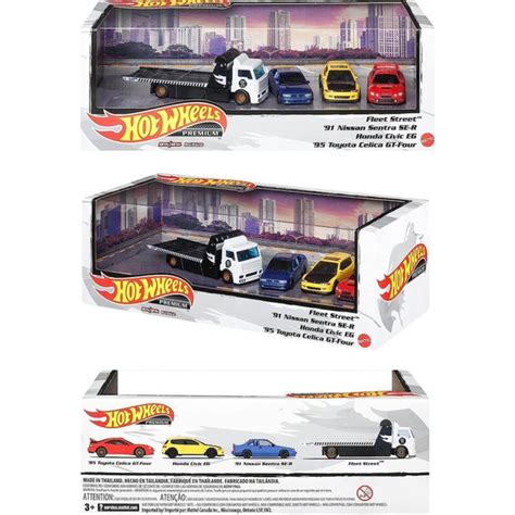 Hot Wheels Premium Nissan Sentra Se Rcivic Eg