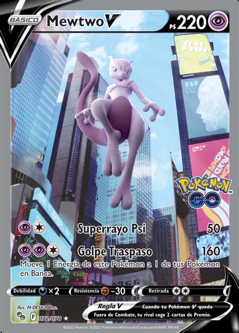 Pokéxperto 💎 On Twitter Cartas De Mewtwo V Y Dragonite V De La Colección De Pokémon Go En