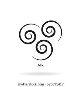 Ancient Symbol Air Element Subscribe Stock Vector Royalty Free