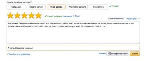 How To Write An Amazon Book Review Katie Rose Guest Pryal