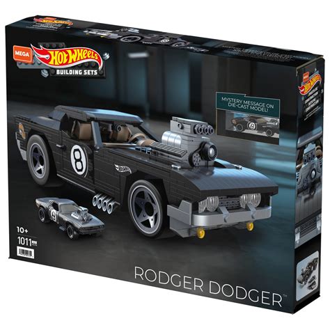 Конструктор Mega Construx Hot Wheels Роджер Доджер коллекционный HDJ98 купить в интернет