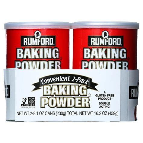 2rumford Non Gmo Baking Powder 81 Oz Aluminum Free Baking Powder For