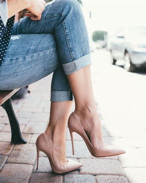 Miss Lola Nude High Heel Pumps Artofit