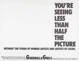 Do Women Have To Be Naked To Get Into The Met Museum Guerrilla
