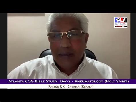 Atlanta COG Bible Study Pneumatology Holy Spirit Part 2 Pastor P