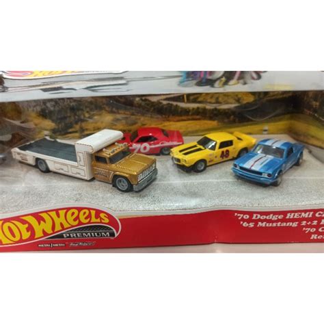 Grn Hot Wheels Premium Collector Set Pony Rides Shopee Brasil