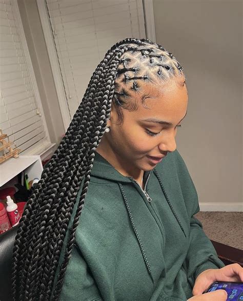 Pin On Criss Cross Knotless Braids