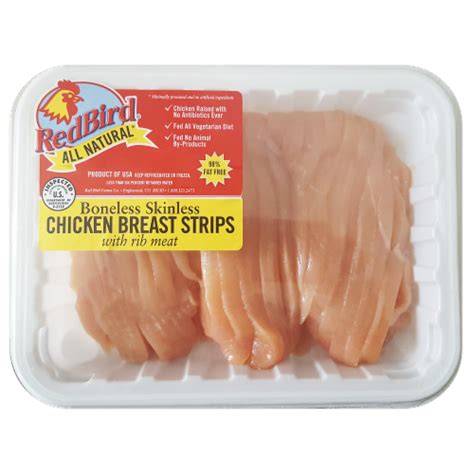 Red Bird Farms All Natural Boneless Skinless Fresh Chicken Breast