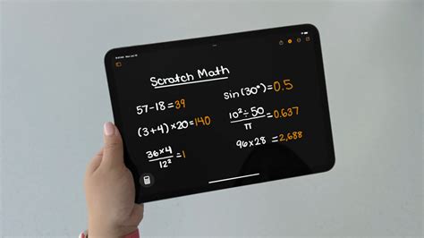 IPadOS 18 Math Notes Can Solve Your Handwritten Equations Here S How