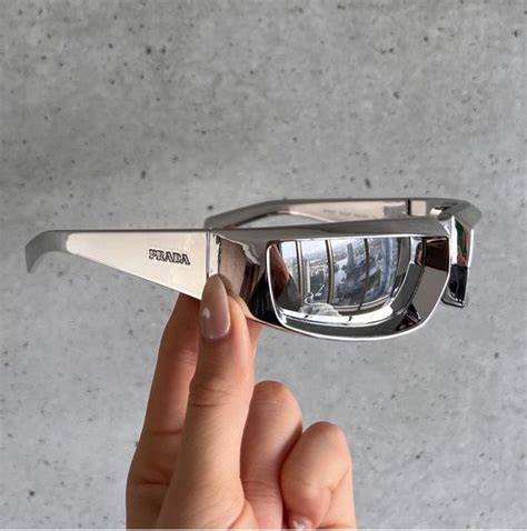 W2c Some Prada Runway Chrome Sunglasses R Fashionreps