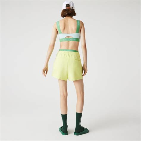 Lacoste Kadın Baskılı Açık Yeşil Bikini Üstü MF Occasion