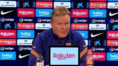 Koeman No me gusta contestar preguntas sobre Luis Suárez La Razón