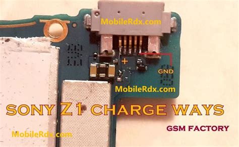 Sony Xperia Z Charging Problem Jumper Solution