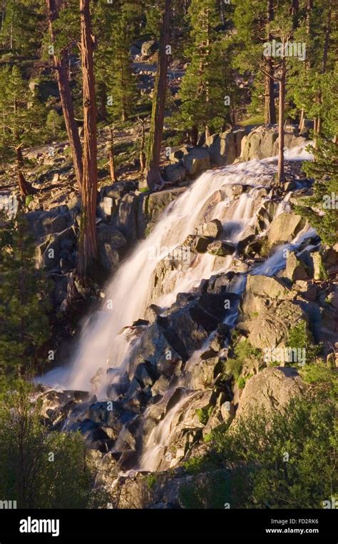 Eagle Falls Emerald Bay State Park Lake Tahoe California Stock Photo