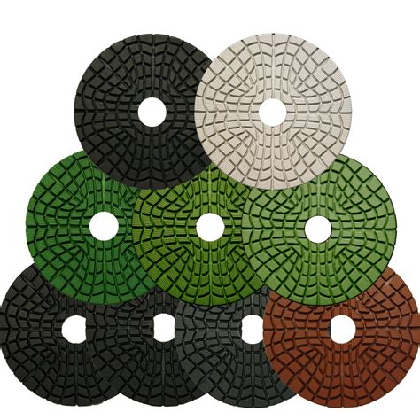 4 Inch Disco Sea 3mm Premium Polishing Pads Full Set