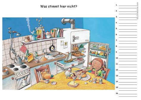 Eine Zwischendurchübung 18 Suchb Deutsch DAF Arbeitsblätter pdf doc