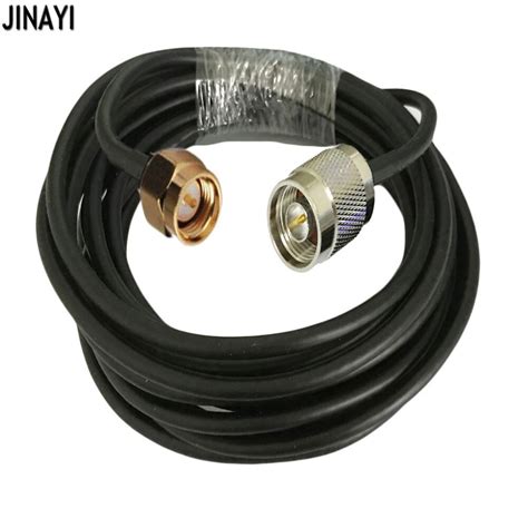 Lmr Coax Cable Sma Male To N Plug Male Connector Rf Coaxial