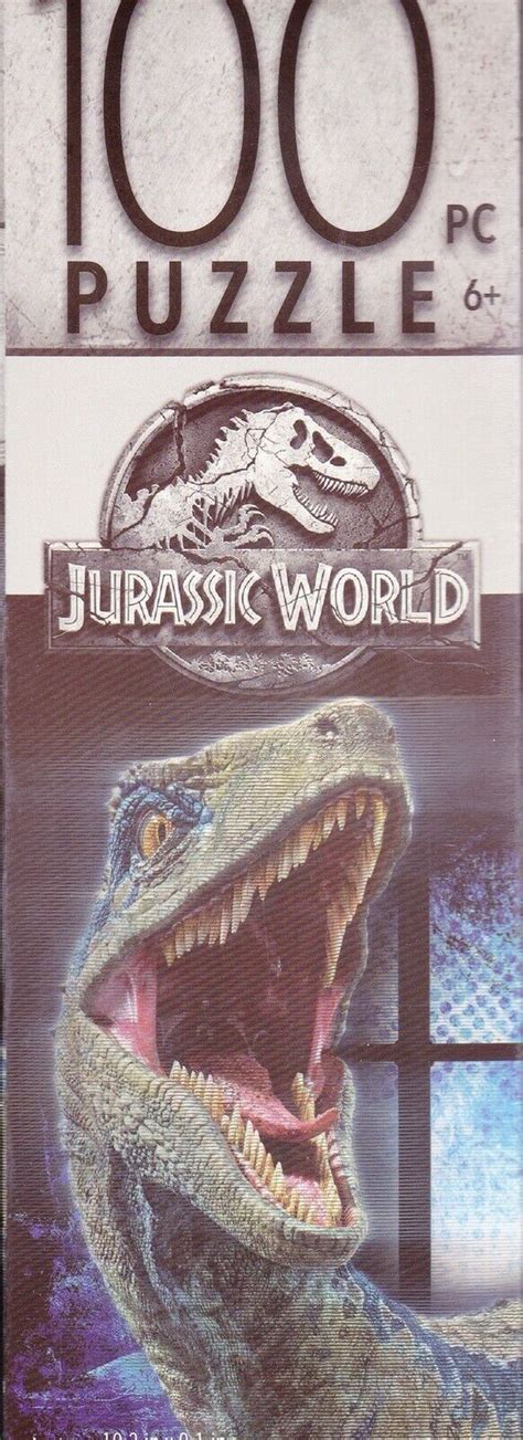 Jigsaw Puzzle Jurassic World 100 Pieces 10 3 X 9 1 Ebay