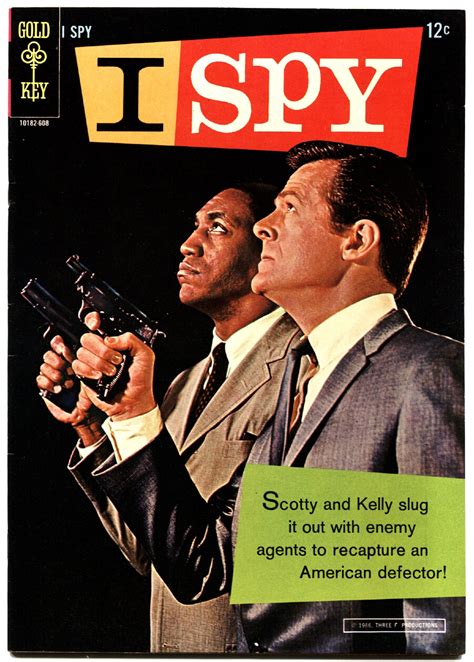 I Spy 1 1966 Gold Key 1st Issue Robert Culp Bill Cosby Tv Photo Cover Vf 1966 Comic Dta