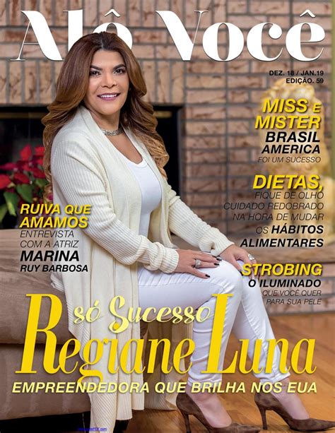 Al Voc Magazine Ed Dezembro Janeiro By Alo Voc