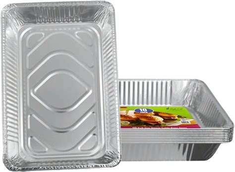 Amazon Shah Foil Full Size Steam Table Deep Pan 21x13 10 Pack