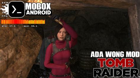 Tomb Raider Goty Ada Wong Mod Gameplay Test On Mobox Emulator Android