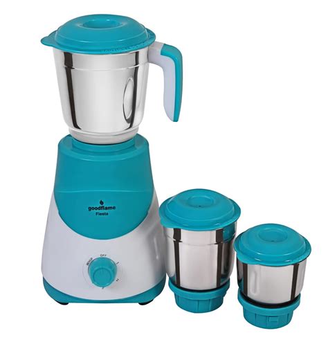 Buy Goodflame Fiest Mixer Grinder 750 Watt 3 Jars Stainless Steel Mixer