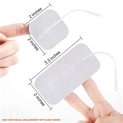 100 50 20Pcs Replacement Tens Electrode Pads EMS Nerve Muscle