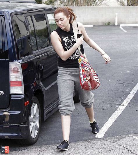 Miley Cyrus Going To A Gym In Toluca Lake ZB Porn