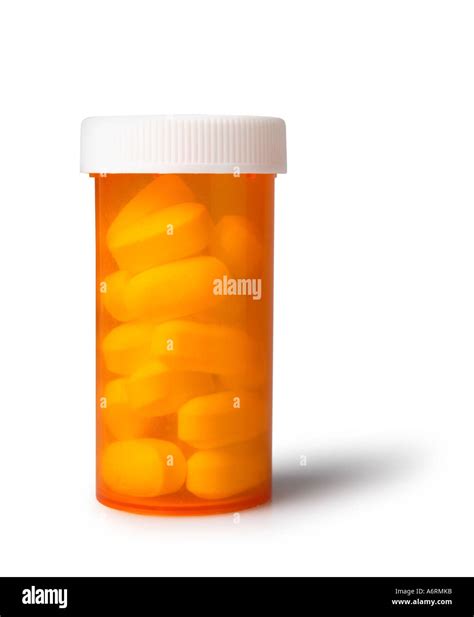 Full orange pill bottle hi-res stock photography and images - Alamy