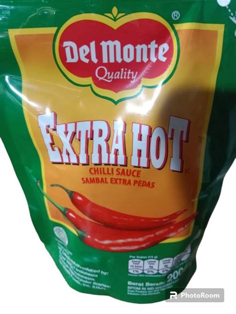 Delmonte Xtra Hot Kemasan Pouch 200gr Cocok Buat Sosis Bakar Lazada Indonesia
