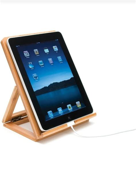 Support Tablette Personnalis En Bois Support Ipad Support Etsy