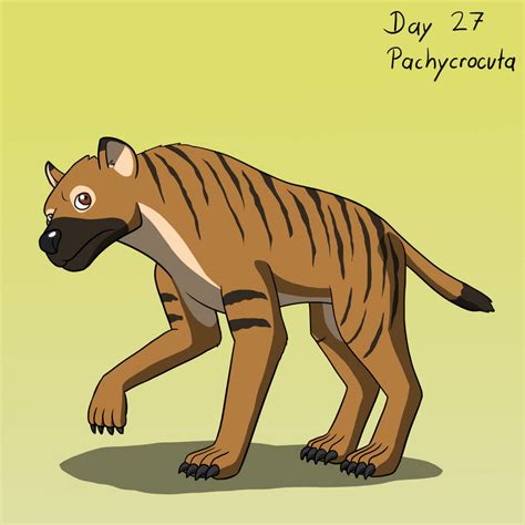 Paleovember 23 - 27 - Pachycrocuta by Stefandorfer on DeviantArt