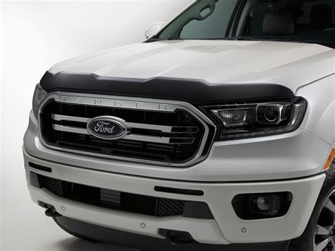 2020 2023 Ford Ranger Hood Protector Aeroskin Black Textured VKB3Z