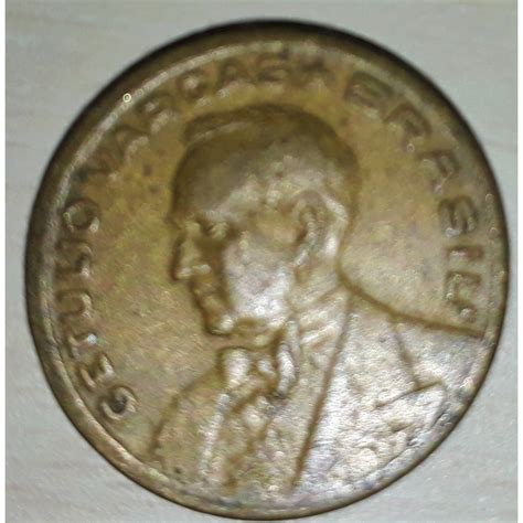 Moeda De Centavos De Getulio Vargas Sigla Shopee Brasil