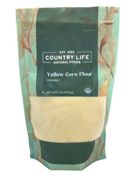 Corn Flour, Yellow, Organic | Country Life Natural Foods