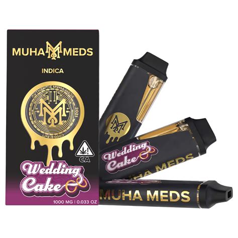 Wedding Cake Disposable 1000mg Muha Meds