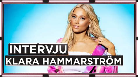 Intervju Klara Hammarström Beat Of Broken Hearts Melodifestivalen