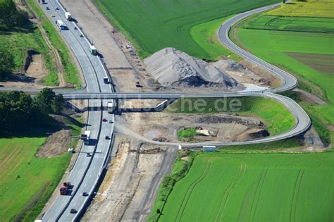 Luftaufnahme Triptis Ausbau Arbeiten Und Baustellen An Der