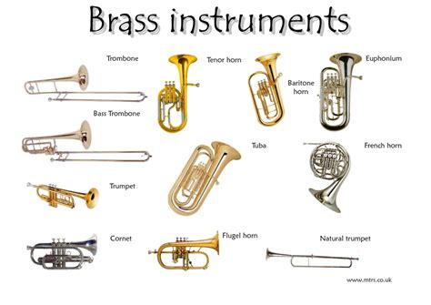 Brass Instruments Colouring Pages Page 3