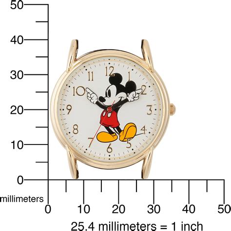 Disney Mickey Mouse Classic Cardiff Reloj analógico de cuarzo con