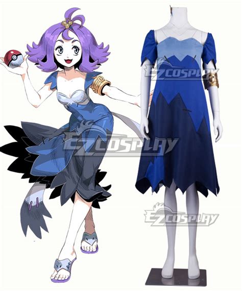 Pm Sun And Moon Acerola Cosplay Costume Premium Edition