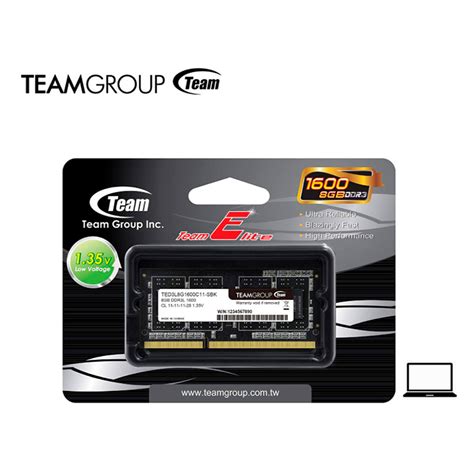 MEMORIA SODIMM TEAMGROUP 8GB DDR3 1600 MHZ – COMPU-SISTEMAS DEL PERU SAC