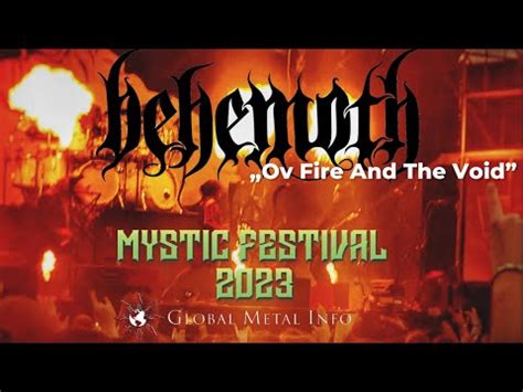 Behemoth Ov Fire And The Void Gdansk Poland Mystic