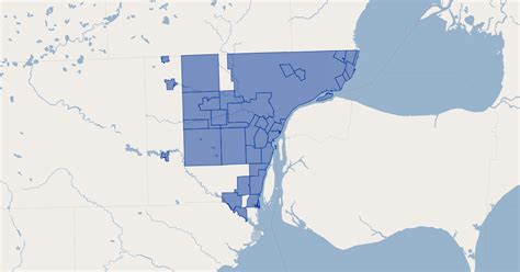 Wayne County, Michigan Cities | Koordinates