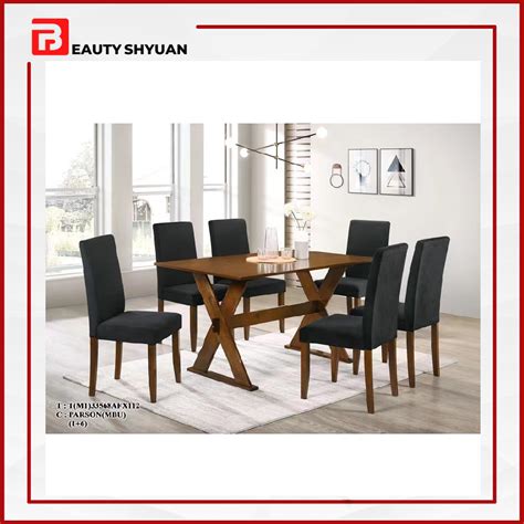 Hemmy Solid Wood Dining Set Dining Table Set Seater Dining Table