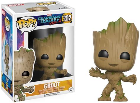 Compre o Boneco Colecionável Funko Pop Groot 202 de Guardiões da