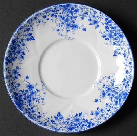 Dainty Blue Saucer For Flat Demitasse Cup By Shelley Replacements Ltd