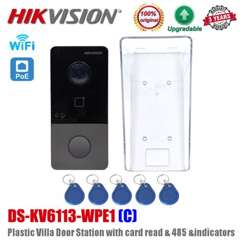 Original Hikvision Ds Kv Wpe C Wireless Wifi Standard Poe Mp Hd